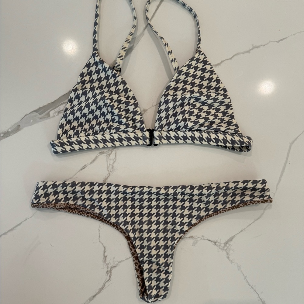 Acacia Ho’okipa bottoms in Houndstooth BOTTOMS ONLY